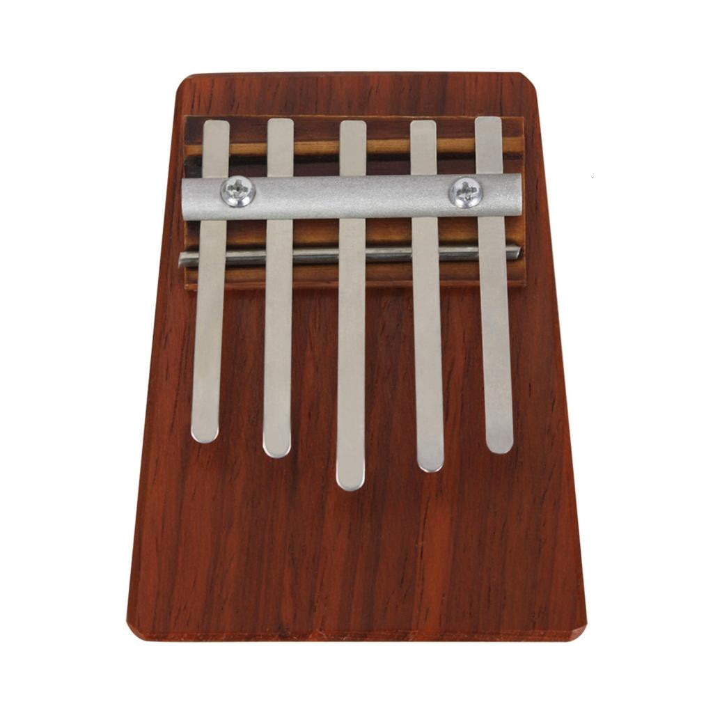 CEORPER Portable Mini Kalimba Thumb Piano 5 Keys Acacia Wood Thumb ...