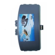 CEORPER Portable Waist Fishing Box with Belt Fishing Tackle Baits Lures Organizers