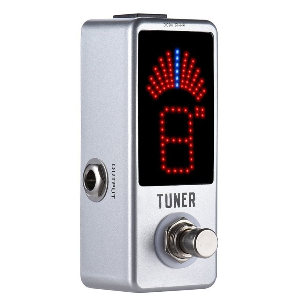 CEORPER Portables Acoustic Guitar Tuner Chromatic Digital Tuner LCD Display Tuner for Home Practice Stage Performances