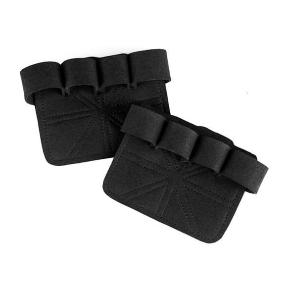 CEORPER Powerlifting for Cross Training Exercise Deadlift, 4 Finger Loop Gym Workout Glo