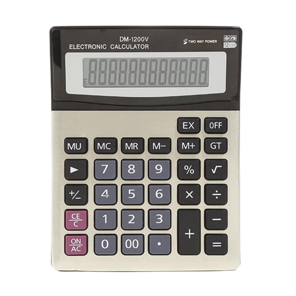 CEORPER Practical Calculator 12 Digit Large Screen Digital Calculators 1PC