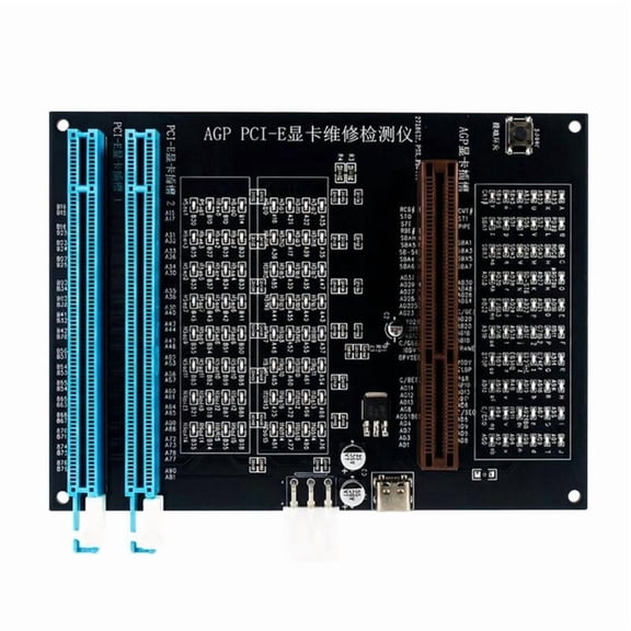 CEORPER Professional AGP PCIE GPU Tester For AGP And PCIExpress 16X Interfaces