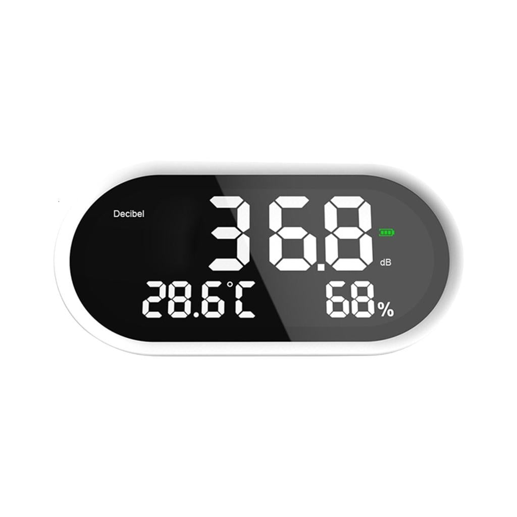 CEORPER Professional Air Quality Analyzers LCD Display For Temperature Humidity And Noise Monitoring Rechargeable Battery