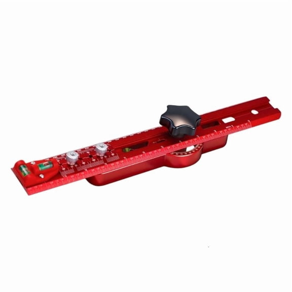 CEORPER Professional Aluminum Alloy Router Circle Milling Guide 45/90/180Bubble