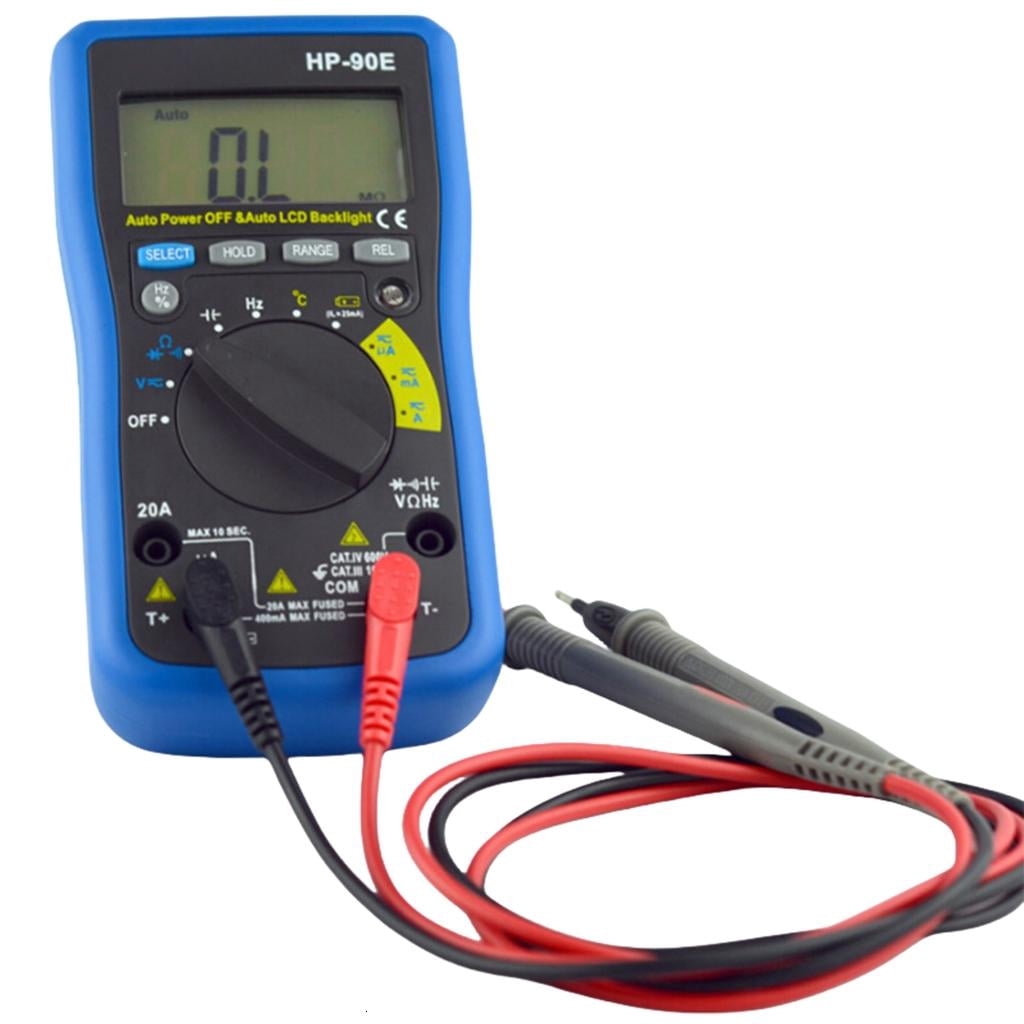 CEORPER Professional Digital Multimeter Electrical Meter ABS for Various Testing Needs