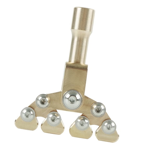 CEORPER Professional Fret Press Installation Repair Tool for Classical Guitarists Brass Build Providing Safe Repair Solution