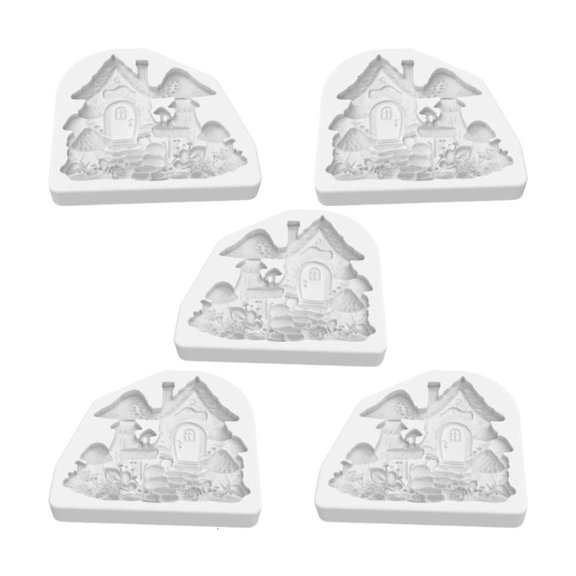 CEORPER Professional Silicone Mold Mushroom House For Baking Crafts And DIY Gift