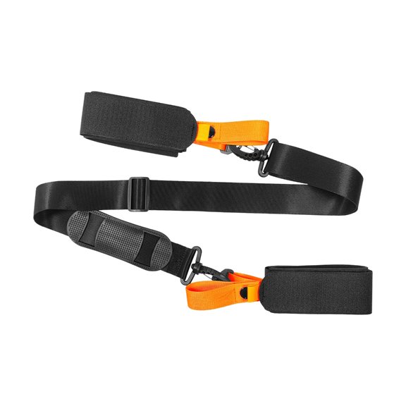 CEORPER Quickly Adjust Ski Sled Carrying Strap Hands Frees Convenience Ergonomic Design