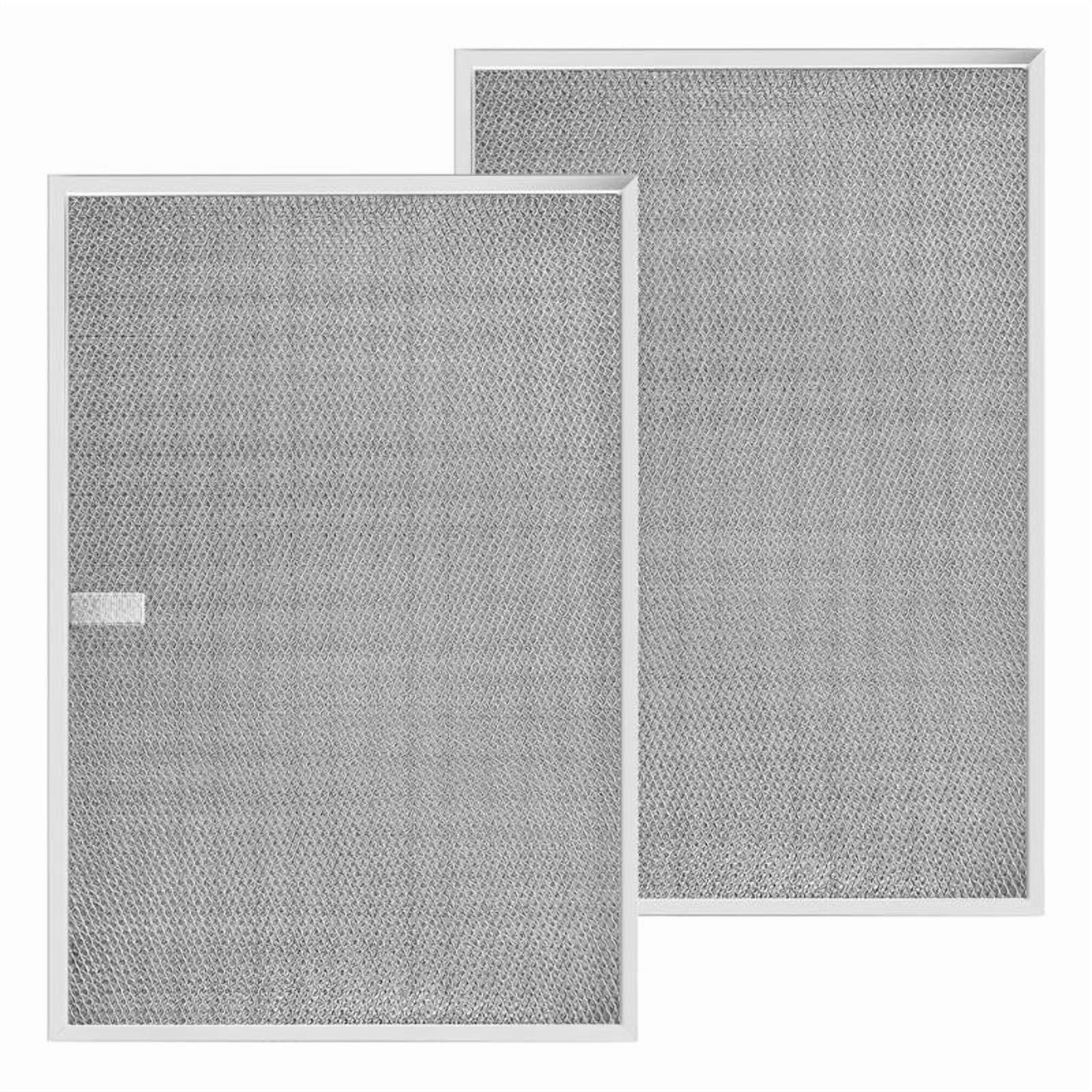 CEORPER Range Hood Filter Kitchen Absorber Filter Metal Texture for Various Models
