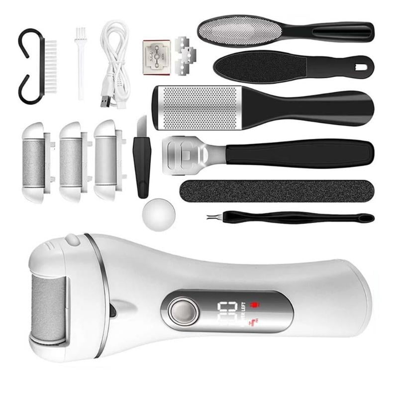 CEORPER Rechargeable Callus Remover With IPX5 Water Resistant Design And USB Power For Home Use
