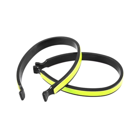 CEORPER Reflective Trouser Pant Safety Clip Bike Clip for Night Cycling Safety