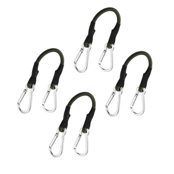 CEORPER Regulable Elastics Rope Quickly Release Climbing Carabiner Stretchable Rope