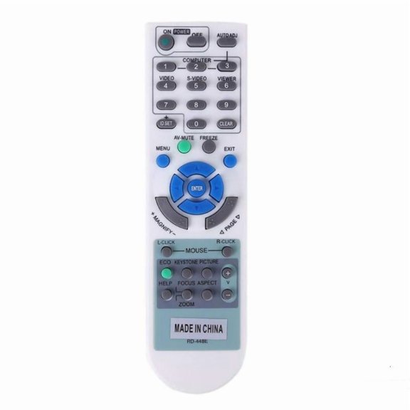 CEORPER Remote Control for NEC Projector RD-448E V260X+ Projecter Remote Repair Part
