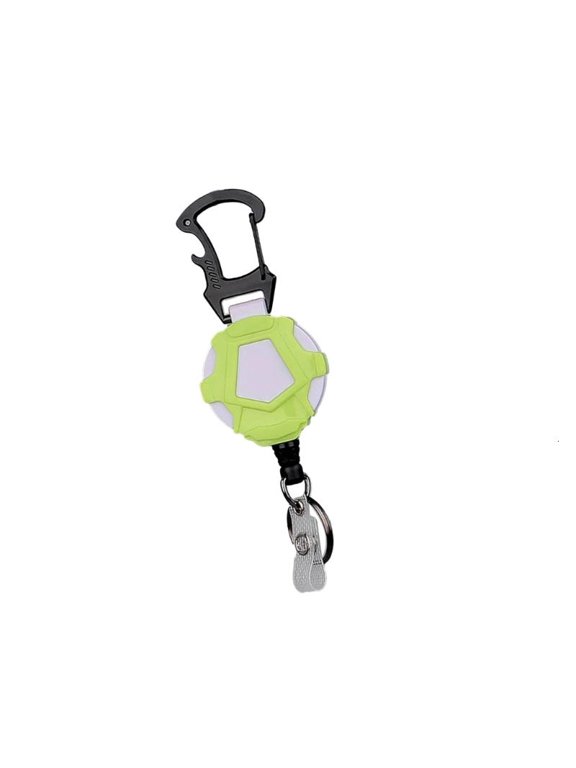 Retractable Pull Badges Holder Carabiner Keychain Outdoor Keychain Tool