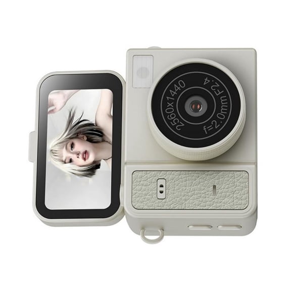 CEORPER Retro Style CCDs Camera With 1080P Resolution And 180 Degree Flip Screen
