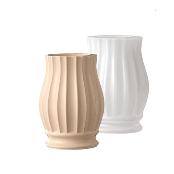 CEORPER Roman Theme Silicone Flowerpot Mold Creative Homes Decors for Handmade Vase