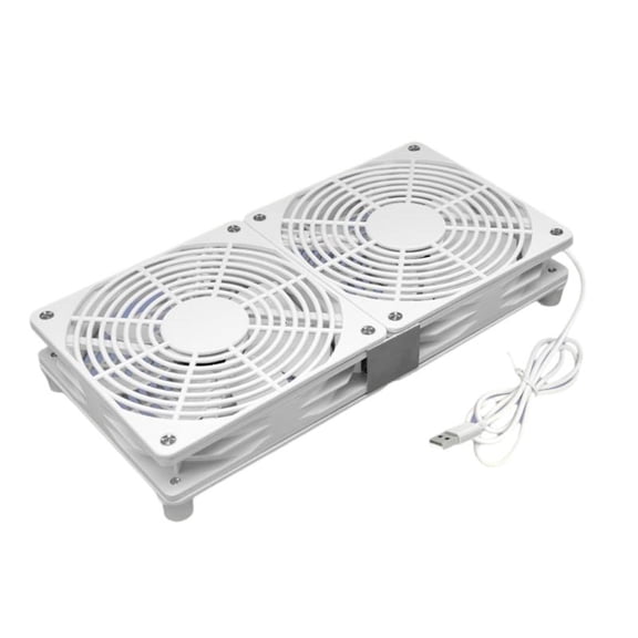 CEORPER Router Cooling Fan PC Coolers TV Box Quiet 5V USB Power 120mm Fan