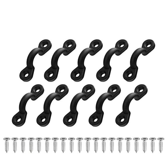CEORPER Saltwater Resistant Clamps For Securing Paddles Net On Kayaks Deck With Reinforced Nylons Construction