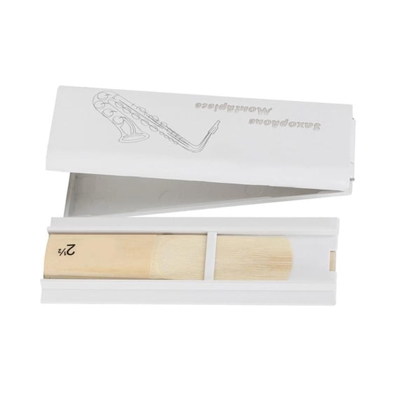 CEORPER Saxophone Reed Holder Reed Box Clarinet Reed Case Oboe Storage Holder Container