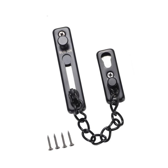 CEORPER Security Door Sliding Chain Lock Stainless Steel Door Guard Locks Enduring