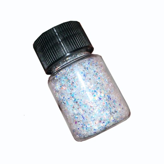 CEORPER Silver YunJin Powder Nail Glitter for Flake Nail Design Cloud Brocade Pow