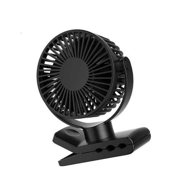 CEORPER Small Desktop Fan With 5 Wind Speeds And 2000mAh Internal Battery Lasts Up To 6 Hours