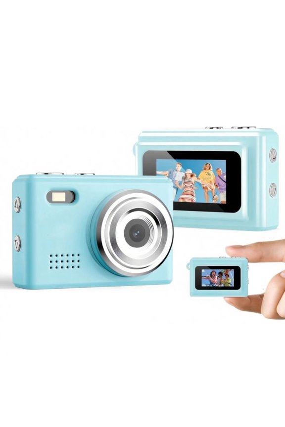 Small Digital Camera Device With Keychain Feature 1080P Video 32GB Preloaded