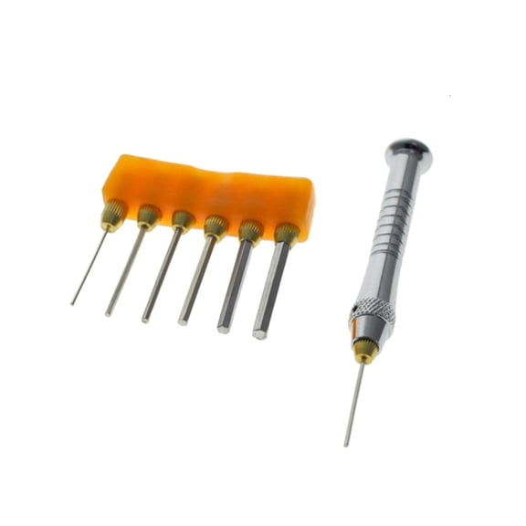 CEORPER Small Hex Key Wrench Set with Handle Hexagon Key Screwdriver Bit 0.7-3.0mm