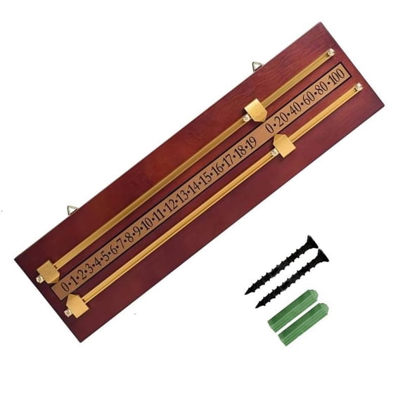 CEORPER Snooker Game Scorer Board Player Calculation Number Tool Billiards Scoreboard