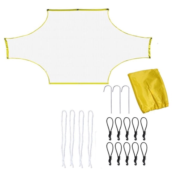 CEORPER Soccer Goal Net Soccer Net Practice Goal Shots Football Training Net
