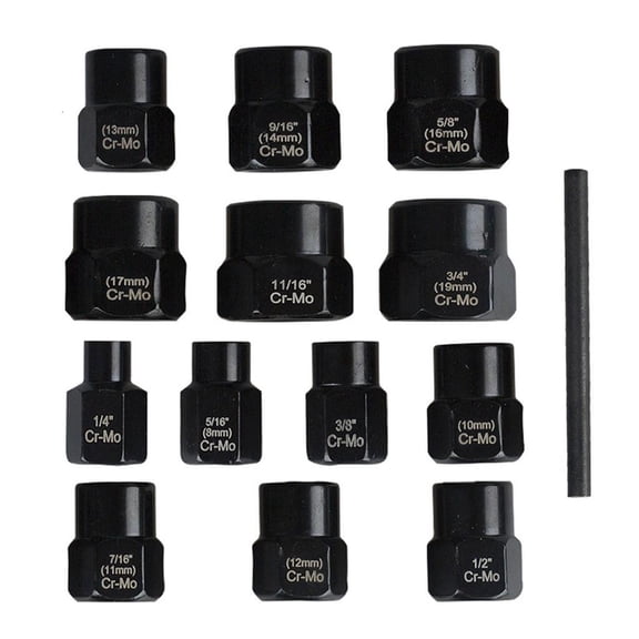CEORPER Socket Nut & Bolt Extractor Set for Automotive Home Repair, Quick Efficient Work
