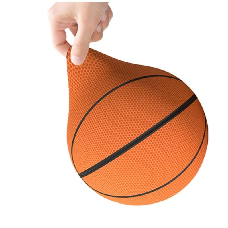 CEORPER Soft Squeezable Sport Ball Bouncing Basketball For Indoor Outdoor Play