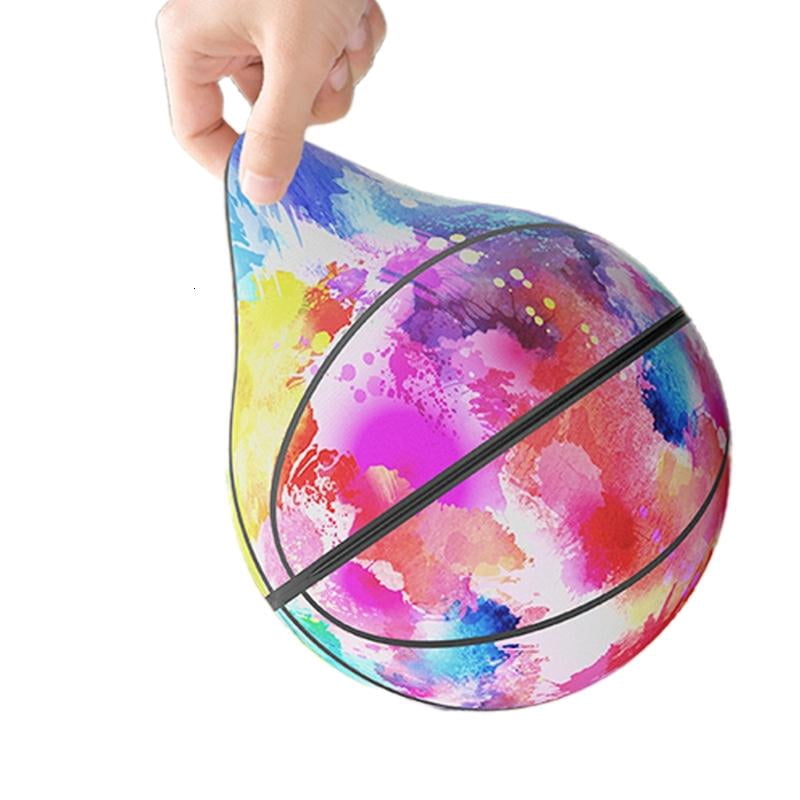 CEORPER Soft Squeezable Sport Ball Bouncing Basketball For Indoor Outdoor Play