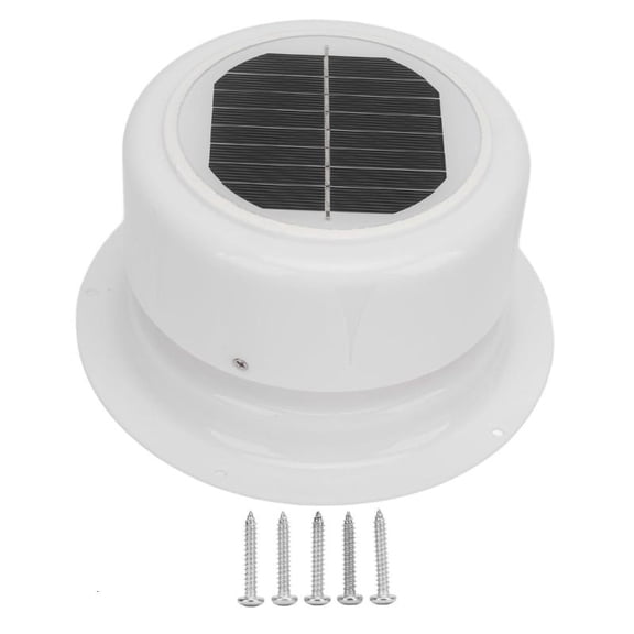 CEORPER Solar Powered Roof Ventilator Easy Installation Vent for Vehicle Boat Shed