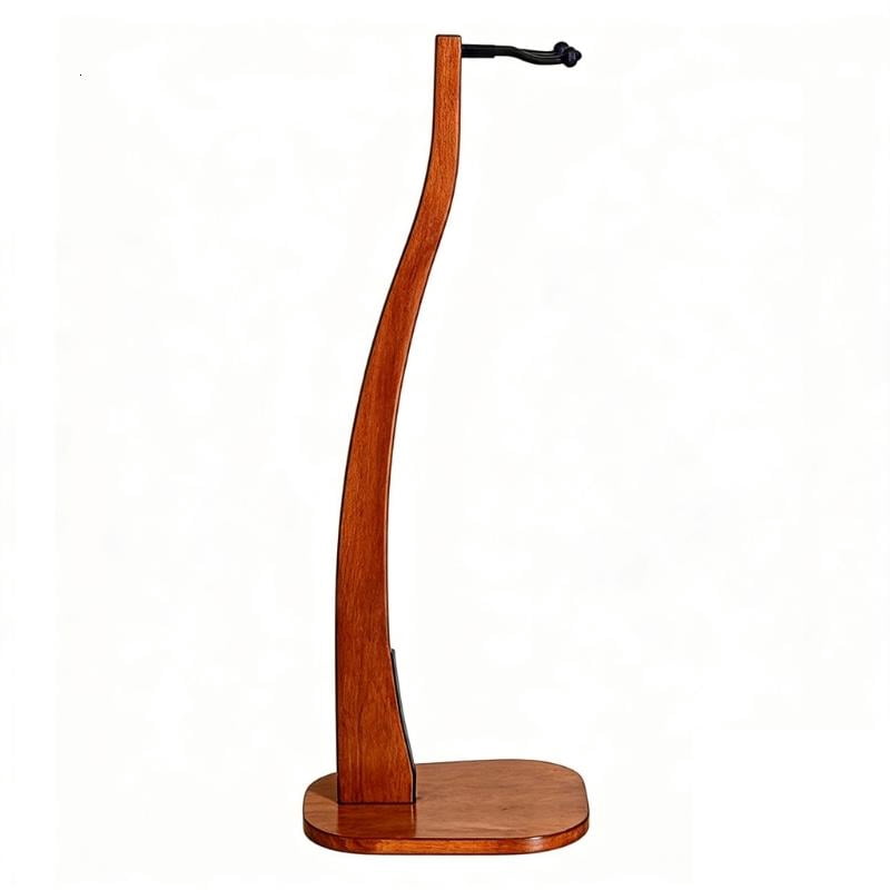 CEORPER Solid Wood Guitar Floor Stand Easy Assemble Wood Guitar Holder For Secure