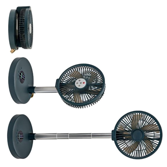 CEORPER Space Saving Customizable Outside Fan With Two Tone Design And Quick Charging Port