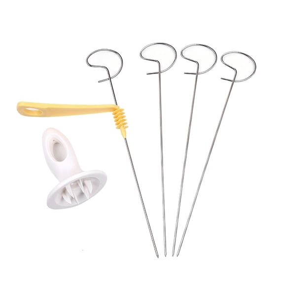 CEORPER Spiral Chip Potato Cutter Spiral Chip Cutter Potato Slicers Potato Tower Cutter Potato Slicing Knife for Potato Tower