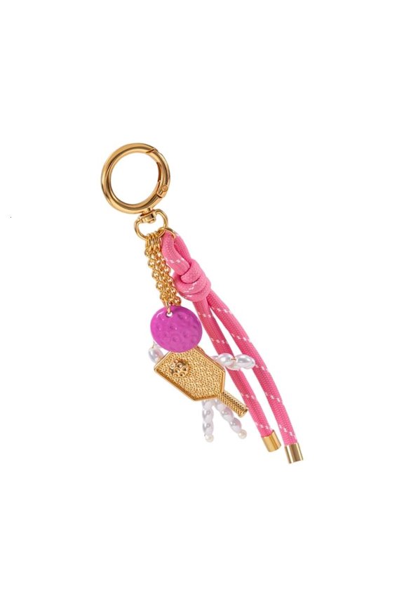 Sports Enthusiast Keychain Tennis Racket Golf Club Designs Keyring Accessory