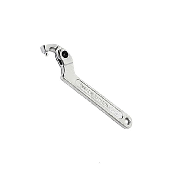 CEORPER Square / Round End Water Meter Tool Strong Metal Adjustable Hook Wrench