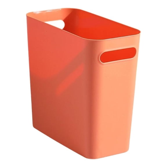 CEORPER Square Shape Open Top Garbage Bin Lidless Waste Basket Bathroom Trash Can