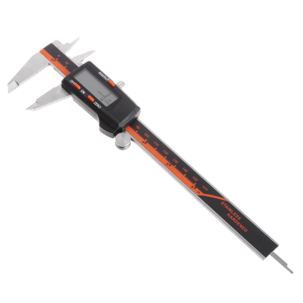 CEORPER Stainless Steel Electronic 6 inch Caliper Measurement Tool Vernier Caliper LCD
