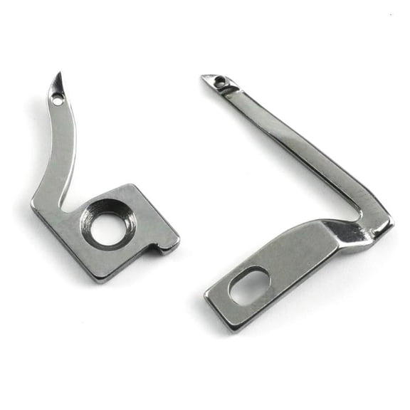 CEORPER Stainless Steel Sewing Machine Looper Set Overlocker Needle Metal Texture