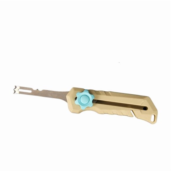 CEORPER Stainless Steel Squid Cleaning Tool with Wide and Secures Lock for Fishing