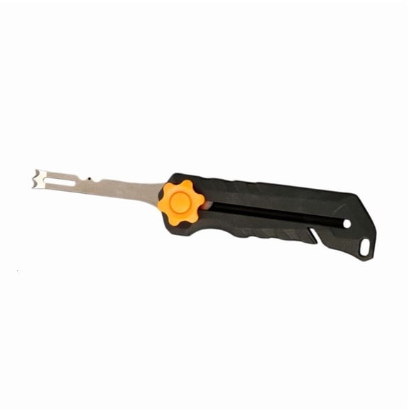 CEORPER Stainless Steel Squid Cleaning Tool with Wide and Secures Lock for Fishing