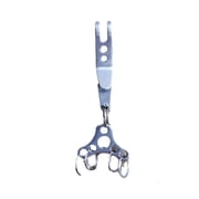 CEORPER Stainless Steel Suspension Pocket Clip Key Holder with Keychain Belt Clip