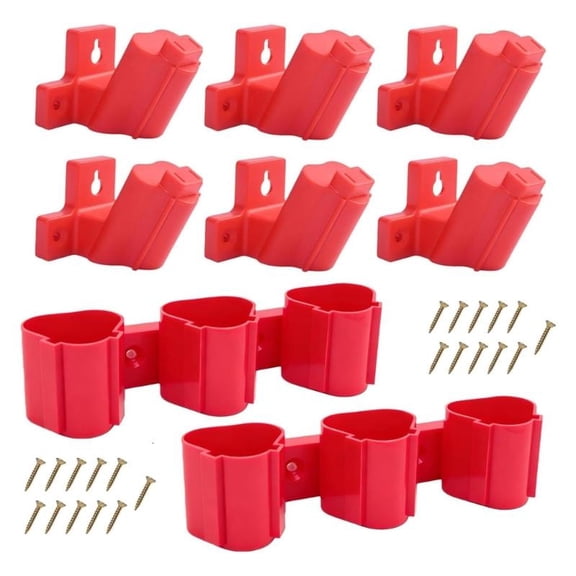 CEORPER Easy Install Wall Mount Tool &Battery Holder Strong Organizers Kit 22Screws