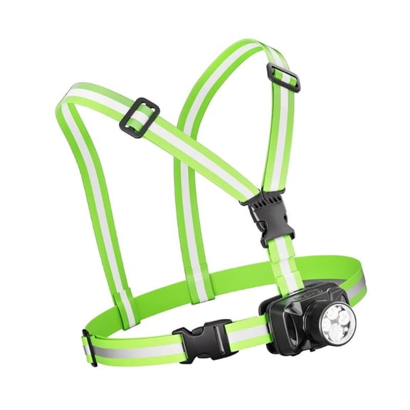 CEORPER Strong LED Chest Light Offering Long Battery Life For Night Hikes
