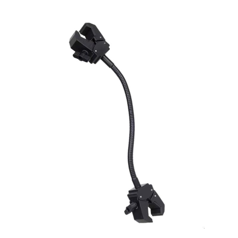 CEORPER Strong Metal Plastic Double Clamp Gooseneck Microphone Stand For Studio
