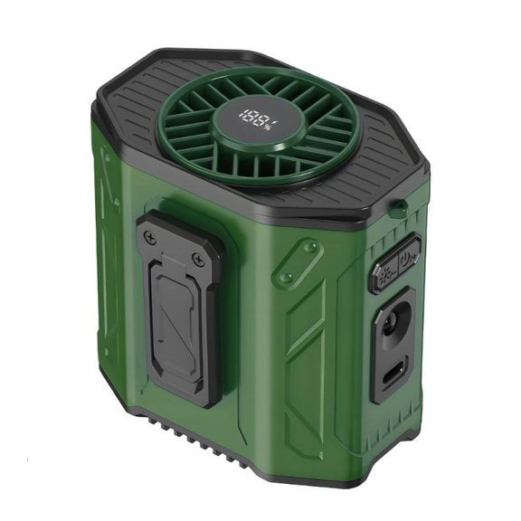 CEORPER Strong Waist Mounted Fan Up To 6 Hours Working Time Plastic Build