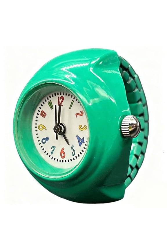 Stylish Couple Watch Ring With Accurate Quartz Movement For Trendy Lovers